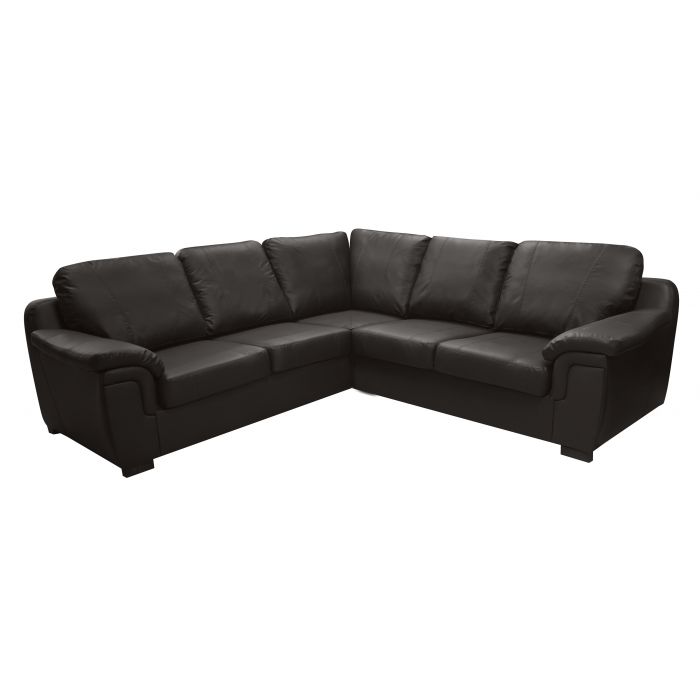Amy Faux Leather Corner Sofa Black, Black Leather Corner Sofa And Cuddle Chair