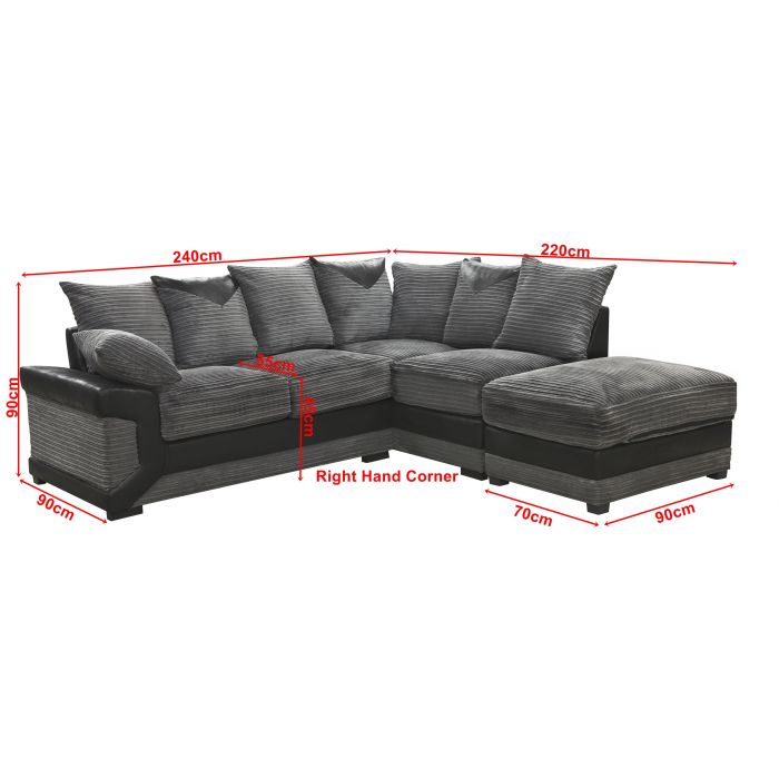 Corner sofa 240cm shop