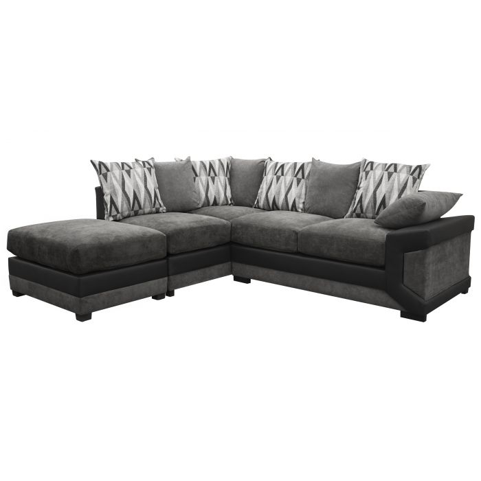 Lane navigation grey outlet sectional