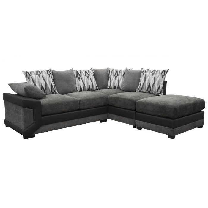 Black store deep couch