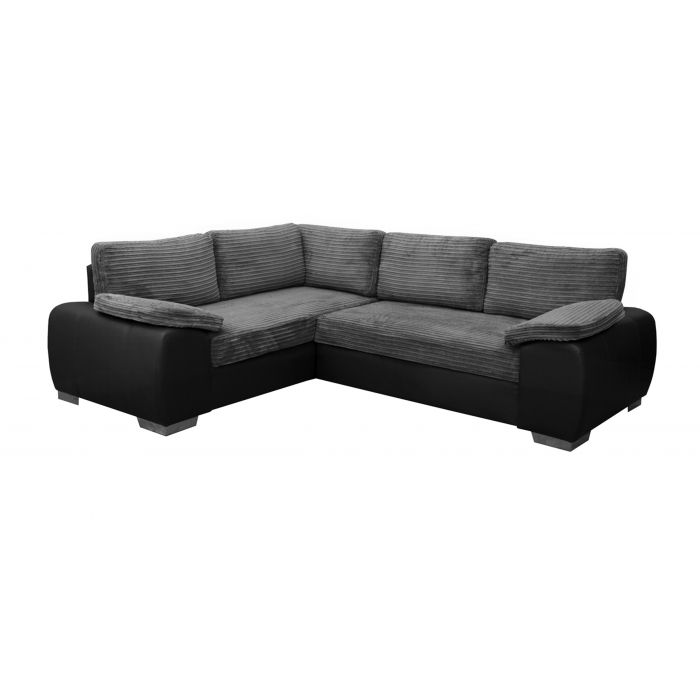 Enzo corner sofa bed with outlet storage