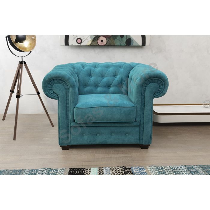 Chesterfield shop style armchair