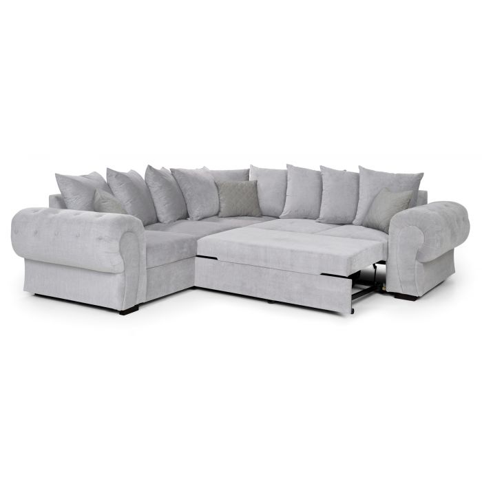 Light grey outlet sofa corner