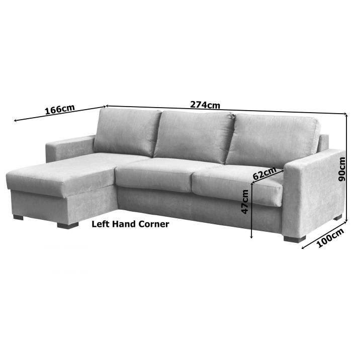 Double sofa cheap bed width