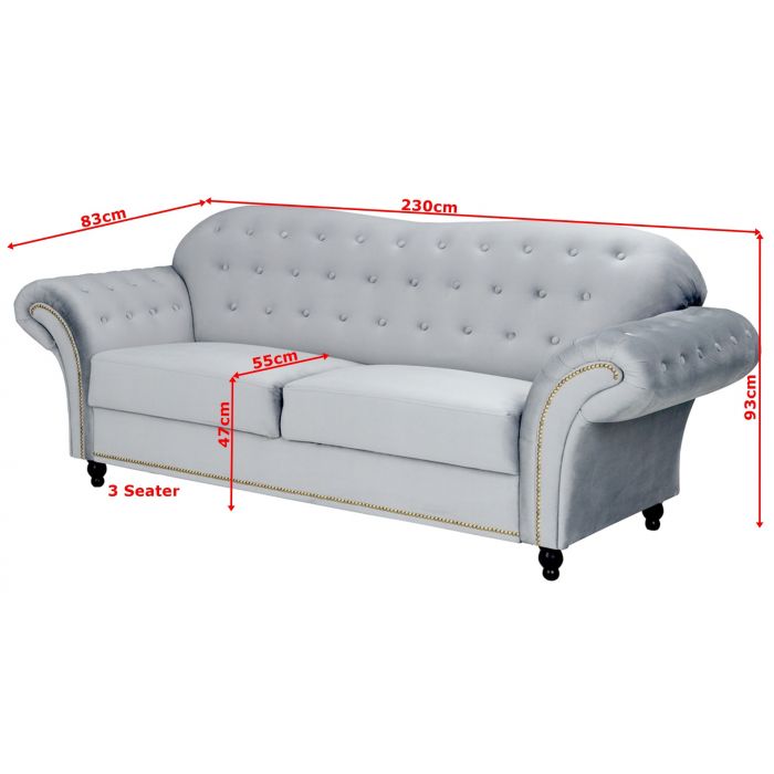 French velvet sofa sale