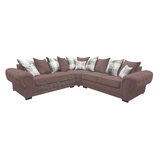 Chocolate corner sofa hot sale