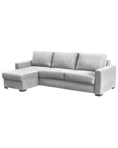 MEMPHIS CORNER SOFA BED EVERYDAY DOUBLE BED LIGHT GREY