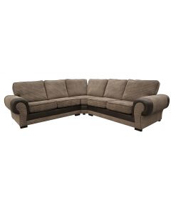 TANGO Fabric Corner Sofa (2c2) Brown